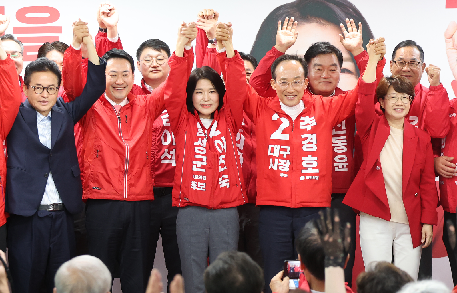 이진숙 대구 달성 보궐선거 출사표…장동혁 지원 속 지지층 결집