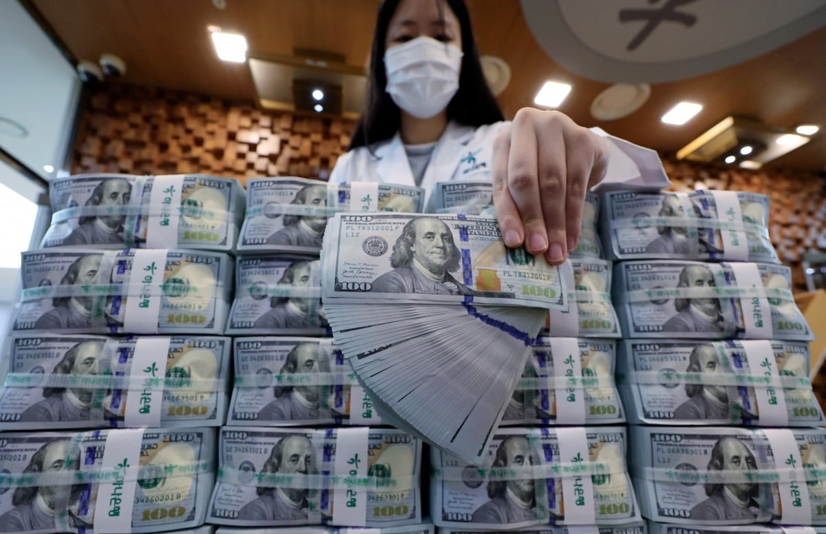 Dollarbedarf durch Auslandaktien erhöht Risiko eines Won-Kurses von 1.500